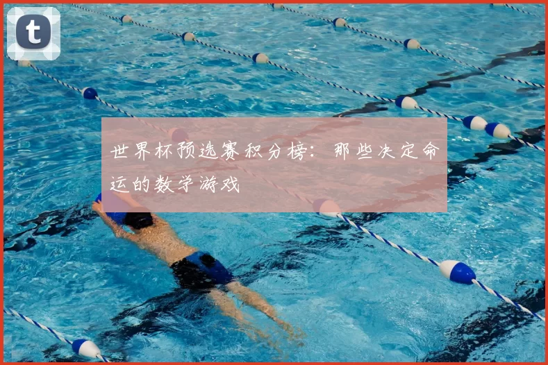 世界杯预选赛积分榜:那些决定命运的数学游戏